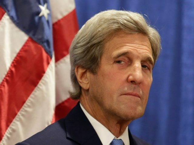 US Secretary of State John Kerry, pictured on June 20, 2016, met with 10 of the diplomats