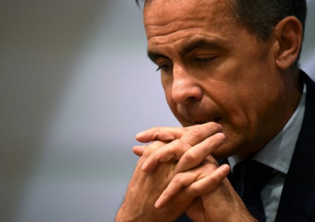 Bank of England governor Mark Carney says monetary policy easing will likely be necessary
