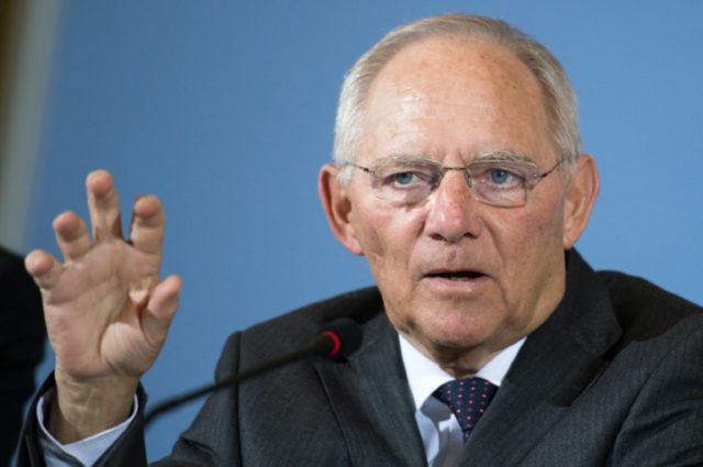 "In is in. Out is out," says German Finance Minister Wolfgang Schaeuble in reference to th