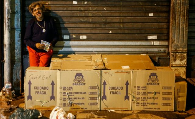 Six homeless people have died of cold in Sao Paulo this month, the richest city in Brazil,