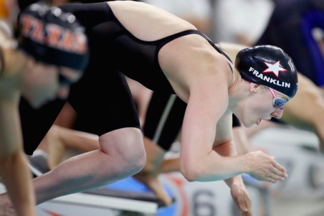 USA's Missy Franklin won four-gold medals at the 2012 London Games