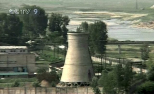 North Korea mothballed the Yongbyon reactor in 2007 under an aid-for-disarmament accord, b