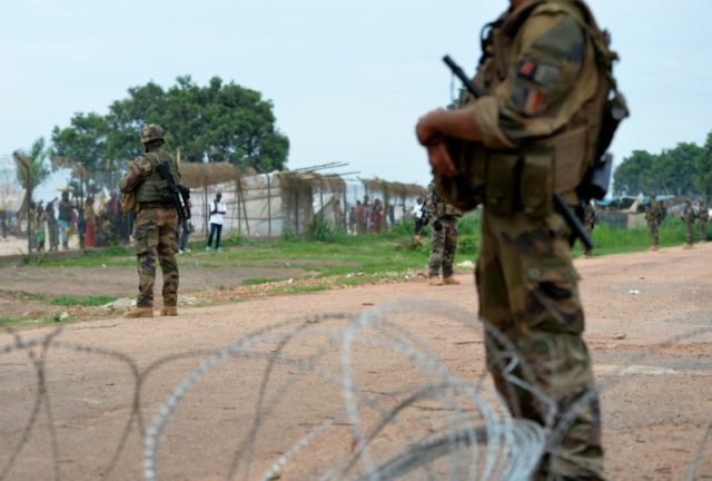 French deployed more than 2,500 troops to the Central African Republic in 2013, as thousan
