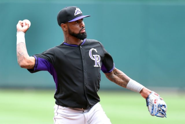Jose Reyes, pictured on August 7, 2015 in Washington, DC, served a 51-game ban under Major