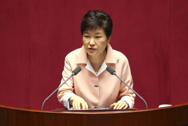 South Korean President Park Geun-Hye warned of mass job cuts and an economic slump in the