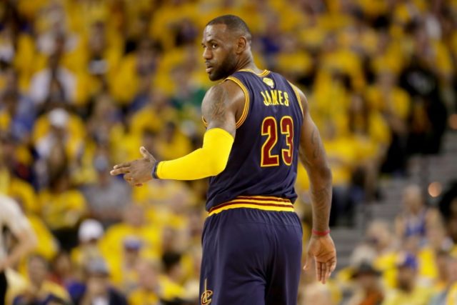 LeBron James of the Cleveland Cavaliers says he would not be among the world's richest and