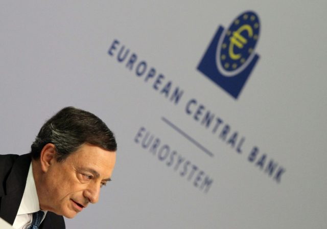 European Central Bank chief Mario Draghi