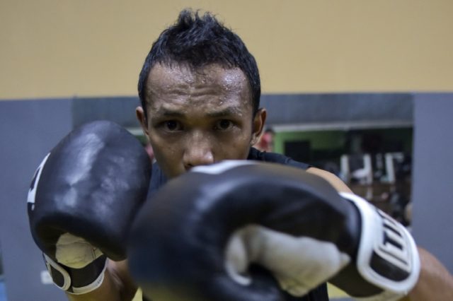 Indonesia's national featherweight champion Jundullah Muhammad Fauzan was hooked on crysta