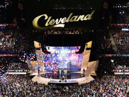 Cleveland convention (Domick Reuter / AFP / Getty)