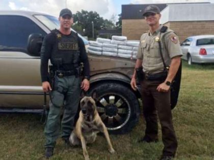 Fayette County Sheriff's Office Deputies, and K-9 Lobo, seize 16 kilos of methamphetamine.
