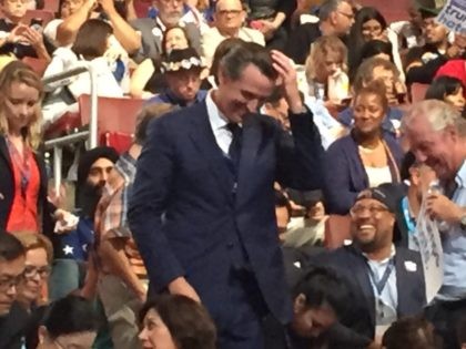 Gavin Newsom (Joel Pollak / Breitbart News)