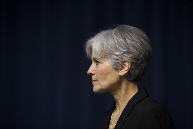 WASHINGTON, DC - JUNE 23: Jill Stein is seen after she announced that she will seek the Gr