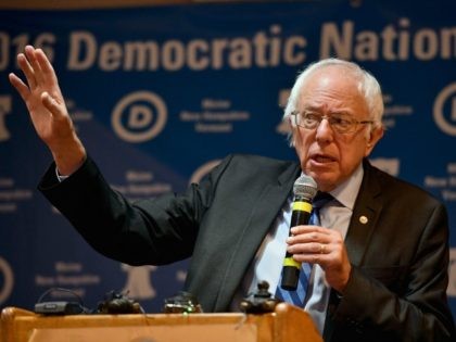 Bernie Sanders on July 27, 2016 in Essington, Pennsylvania.