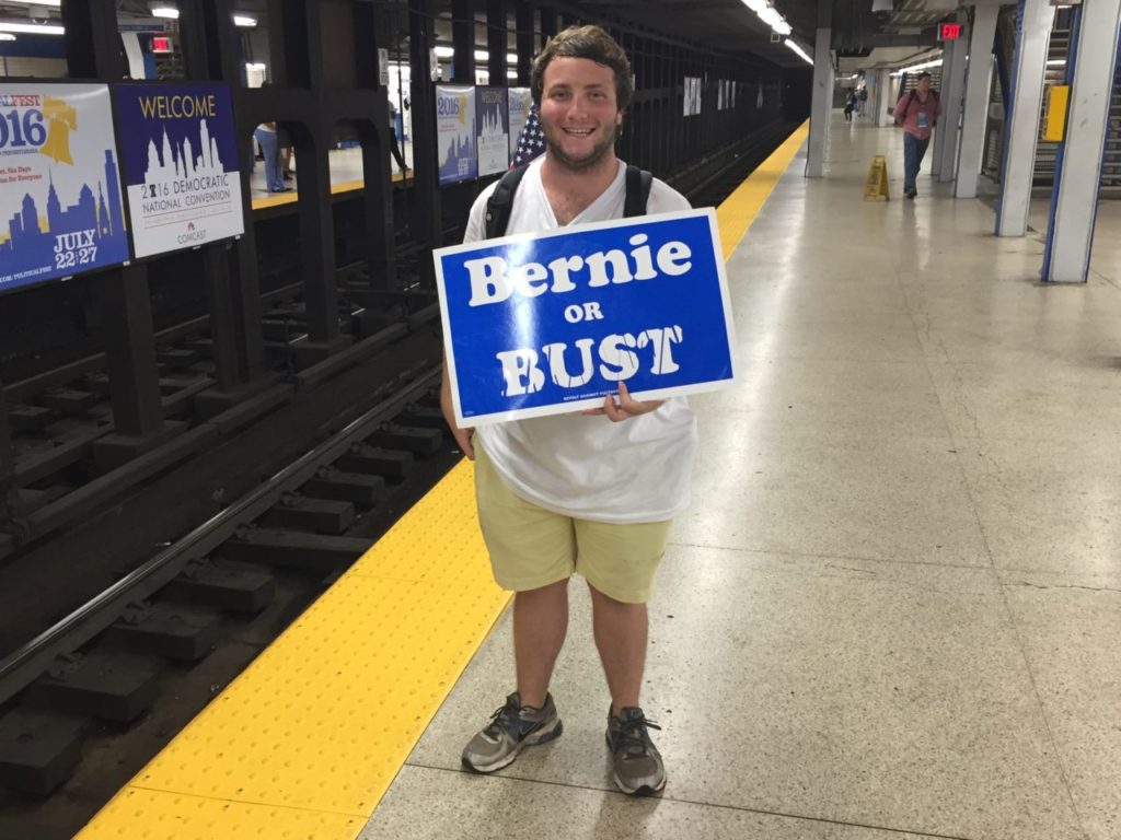 Bernie or Bust (Joel Pollak / Breitbart News)