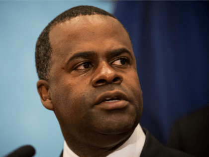 Atlanta, Georgia Mayor Kasim Reed speaks at a press conference after attending New York City Mayor Bill de Blasio's Mayor's summit on immigration reform on December 8, 2014 in New York City. The summit focused on how cities can best utilize President Obama's executive action on immigration reform. (Photo by …