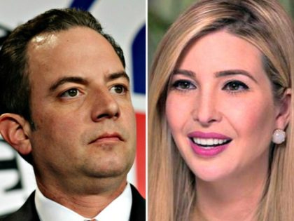 Reince Priebus and Ivanka Trump AP, CBS News