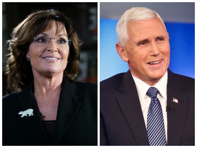 Sarah Palin Congratulates Mike Pence, Calls for Unity to Win