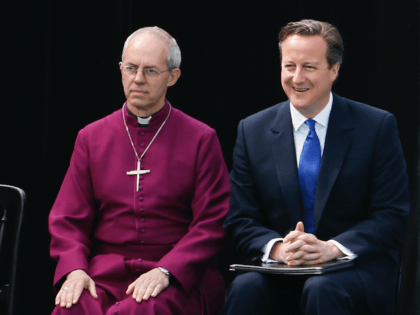 Archbishop of Canterbury Justin Welby and Prime Minister David Cameron