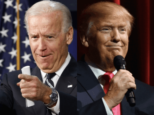 Biden/Trump (Breitbart / Wire agencies)