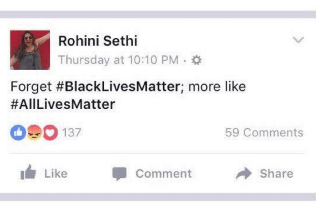 Facebook/Rohini Sethi