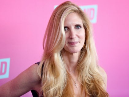 Ann Coulter arrives at the 2016 TV Land Icon Awards at Barker Hangar on Sunday, April 10, 2016, in Santa Monica, Calif.(Photo by Rich Fury/Invision/AP)