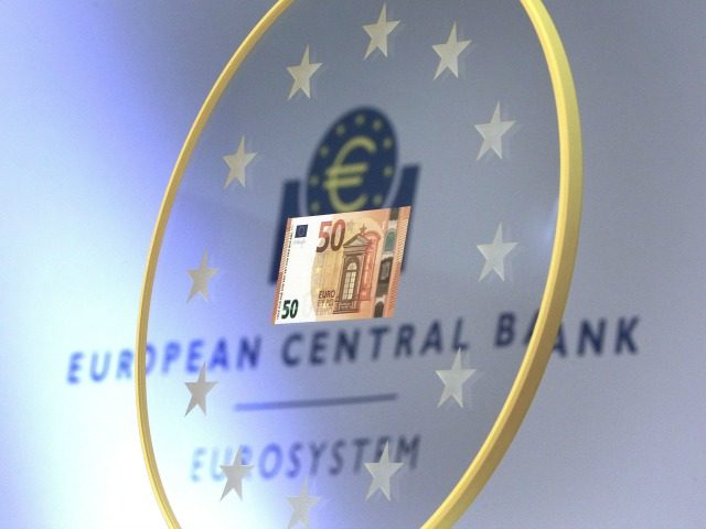 The new 50 EURO banknote is presented at the European Central Bank, ECB in Frankfurt/Main,
