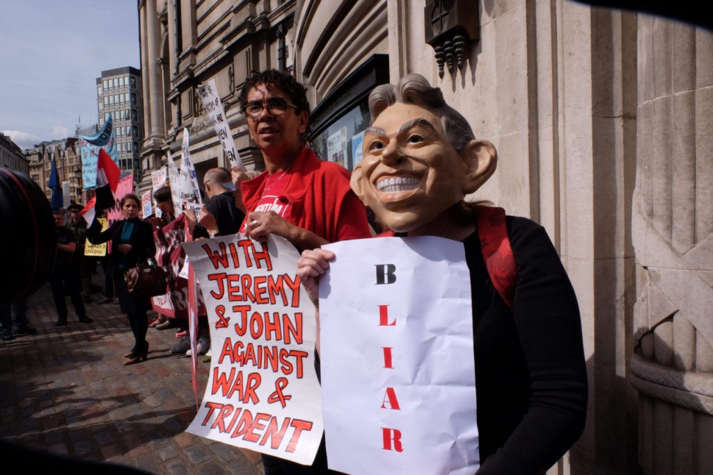 Chilcot enquiry protest