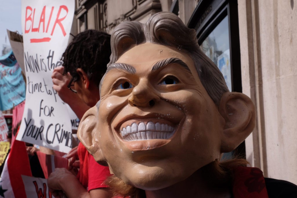 Chilcot enquiry protest