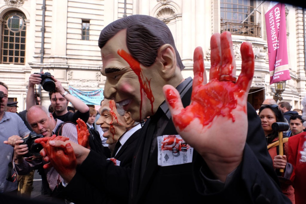 Chilcot enquiry protest