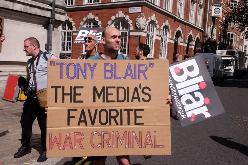 Chilcot enquiry protest