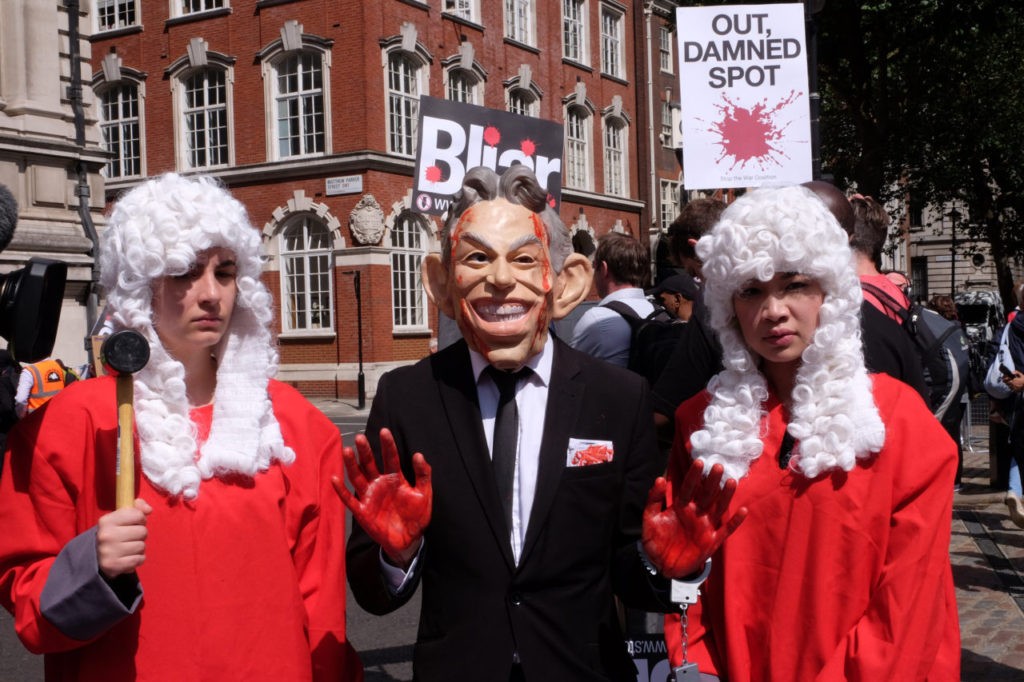 Chilcot enquiry protest