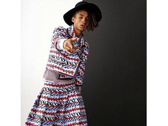 funky midi skirt