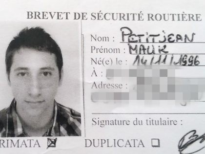 A picture obtained on July 27, 2016 shows Abdel Malik Petitjean, 19, one the two men who stormed into a church on July 26 in the northern French town of Saint-Etienne-du-Rouvray during morning mass and cut the throat of a 86-year-old priest at the altar.