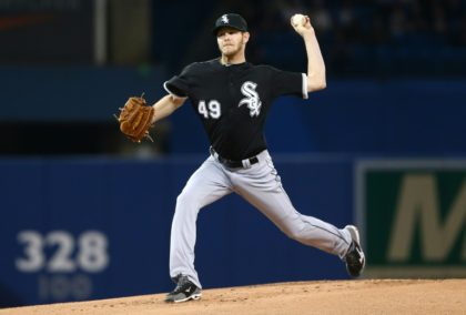 Chris Sale of the Chicago White Sox has been excellent on the field this season, building a 14-3 record with a 3.18 earned run average