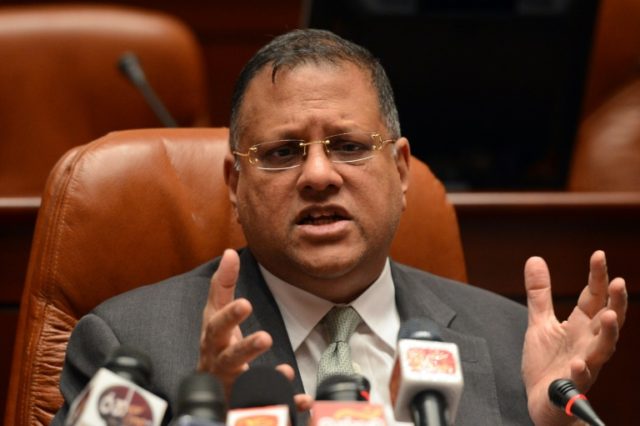 Outgoing Sri Lankan Central Bank governor Arjuna Mahendran was accused last year of leakin