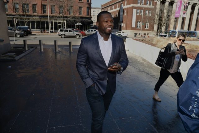 Curtis Jackson, also known as 50 Cent, makes an appearance at bankruptcy court on March 9,