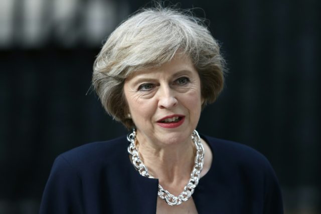 British Prime Minister Theresa May noted in a phone call to EU Council president Donald Tu