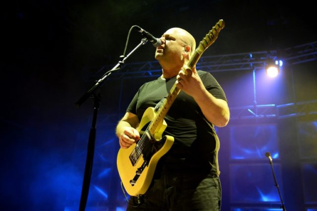Singer/guitarist Black Francis of the band Pixies performs at The Joint inside the Hard Ro