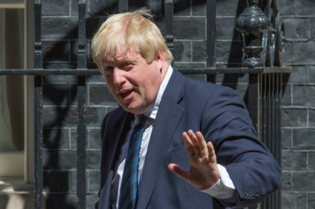 British Foreign Secretary Boris Johnson, pictured on July 19, 2016, will visit the United