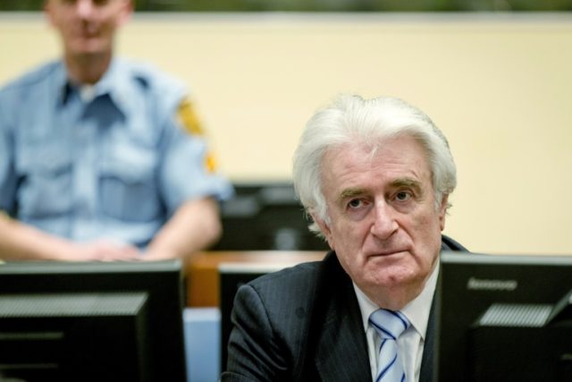 Bosnian Serb leader Radovan Karadzic was sentenced to 40 years for genocide