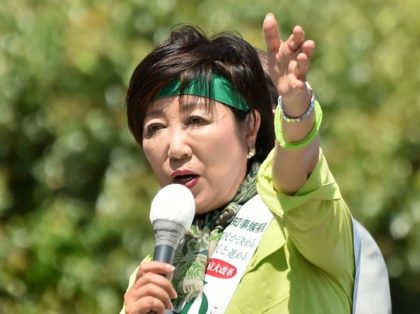 Tokyo's new mayor Yuriko Koike, a 64-year-old former TV anchorwoman, speaks fluent English