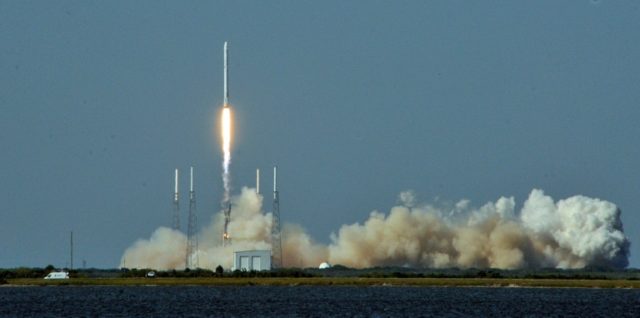 A SpaceX Falcon 9 rocket blasted off from Cape Canaveral on July 18, 2016, toward the Inte