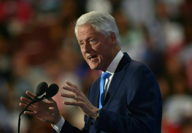 Former president Bill Clinton offered a tacit admission his wife Hillary was part of the p