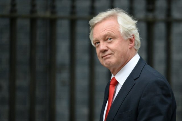 British Conservative member of parliament David Davis arrives at 10 Downing Street in cent
