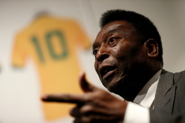 Former Brazilian footballer Pele, pictured on June 1, 2016, will marry Marcia Cibele Aoki
