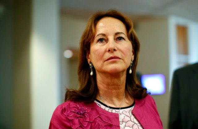 France's Segolene Royal, President of COP21 and Minister of the Environment, Energy and Ma