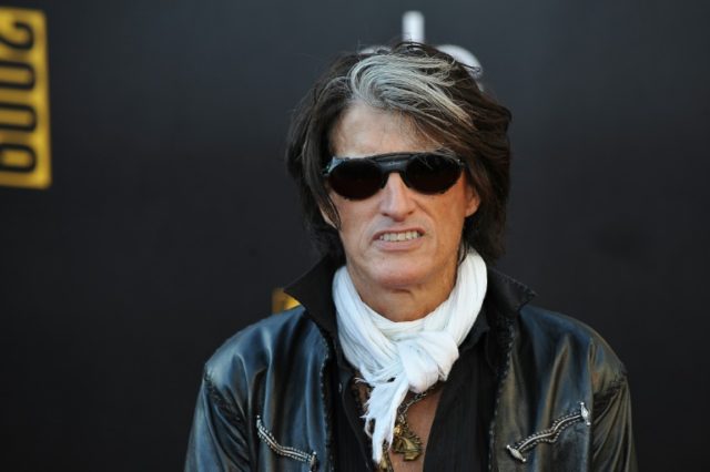 Joe Perry, lead guitarist with Aerosmith, was performing Sunday night with his side projec