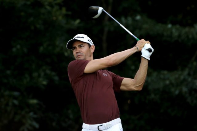 Columbian golfer Camilo Villegas, pictured on July 14, 2016, cited his focus on trying to