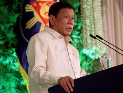 Philippine President Rodrigo Duterte says he will send a former president to China to start talks on the ruling on the disputed claims of the South China Sea from The Hague-based Permanent Court of Arbitration