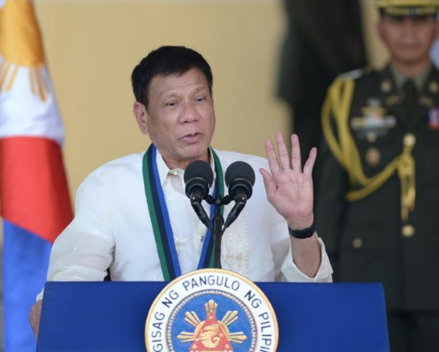 Philippine President Rodrigo Duterte announced a unilateral ceasefire with communist rebel